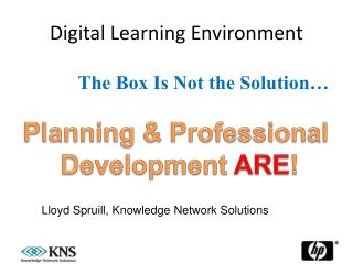 Digital Learning Environment