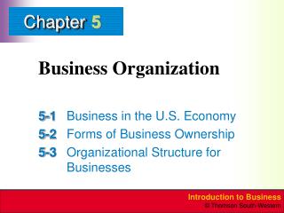 Business Organization