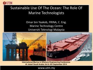 International Marine & Offshore Engineering Conference