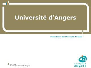 Université d’Angers