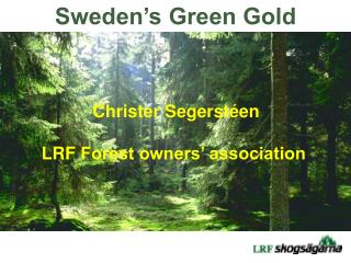 Sweden’s Green Gold