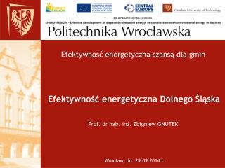 Efektywność energetyczna Dolnego Śląska
