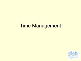 Time Management