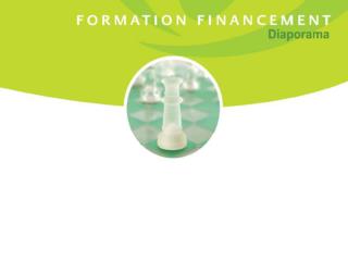 Plan de la formation financement