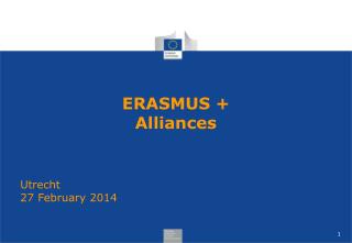 ERASMUS + Alliances