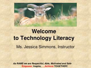 Welcome to Technology Literacy