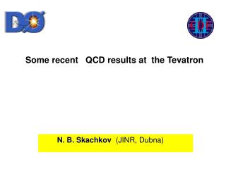 Some recent QCD results at the Tevatron