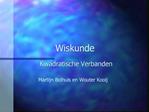 Wiskunde