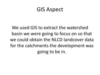 GIS Aspect