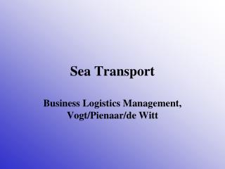 Sea Transport