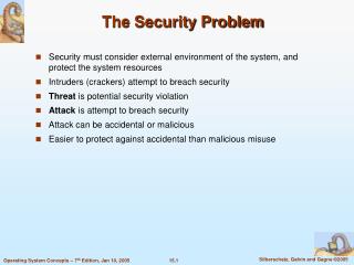 The Security Problem