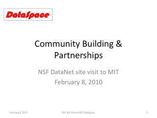 Community Building & Partnerships
