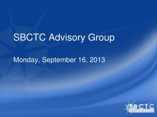 SBCTC Advisory Group