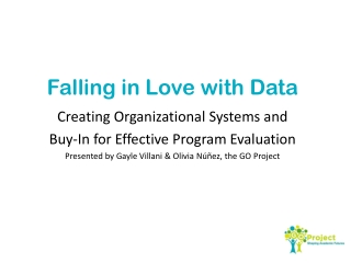 Falling in Love with Data