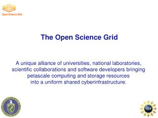 The Open Science Grid