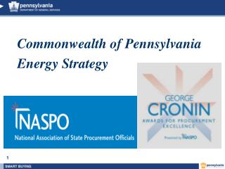 Commonwealth of Pennsylvania Energy Strategy