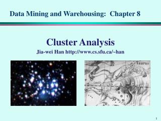 Data Mining and Warehousing: Chapter 8