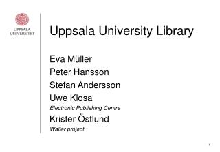 Uppsala University Library