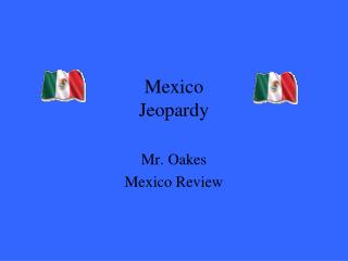 Mexico Jeopardy