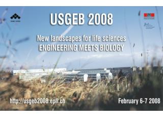 Union of the Swiss Societies for Experimental Biology