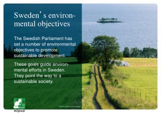 Sweden ’ s environ-mental objectives