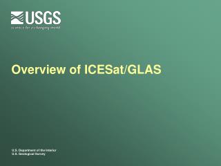 Overview of ICESat/GLAS