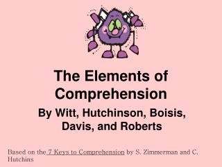 The Elements of Comprehension