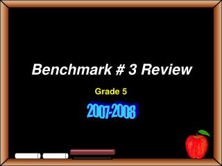 Benchmark # 3 Review