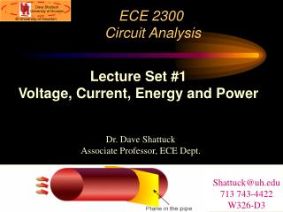 ECE 2300 Circuit Analysis