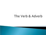 The Verb Adverb