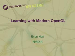 Learning with Modern OpenGL