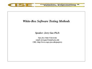White-Box Software Testing Methods