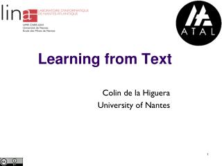 Learning from Text