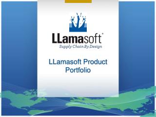 LLamasoft Product Portfolio