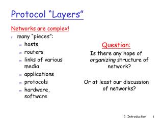 Protocol “Layers”