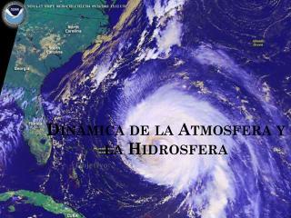 Dinámica de la Atmosfera y la Hidrosfera