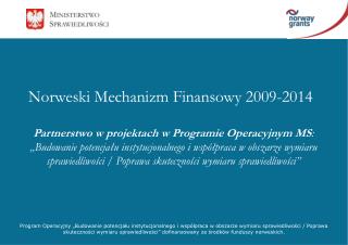 Norweski Mechanizm Finansowy 2009-2014