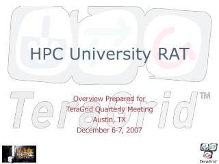 HPC University RAT