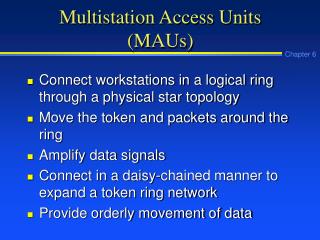 Multistation Access Units (MAUs)