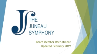 THE JUNEAU SYMPHONY