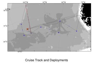 Cruise Track and Deployments
