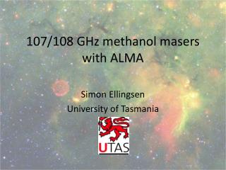 107/108 GHz methanol masers with ALMA