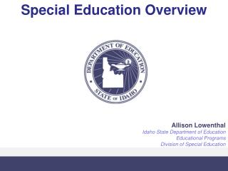 Special Education Overview