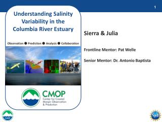 Understanding Salinity Variability in the Columbia River Estuary