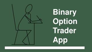 Binary Option Trader App