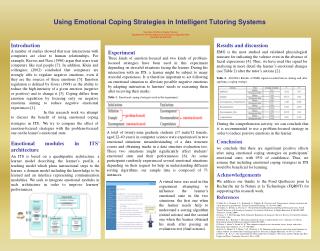 Using Emotional Coping Strategies in Intelligent Tutoring Systems