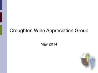 Croughton Wine Appreciation Group