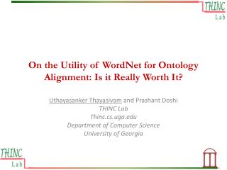 On the Utility of WordNet for Ontology Alignment: Is it Really Worth It?