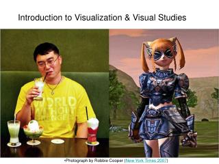 Introduction to Visualization & Visual Studies