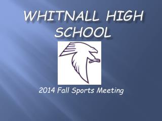 Whitnall High School